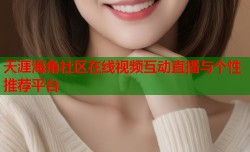 天涯海角社区在线视频互动直播与个性推荐平台