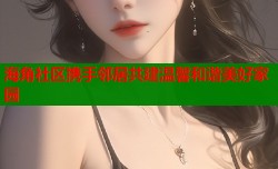 海角社区携手邻居共建温馨和谐美好家园