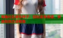 海角社区房东种子：轻松发布房源，快速找到合适租客