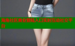 海角社区首业登陆入口实时互动社交平台
