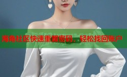 海角社区快速重置密码，轻松找回账户