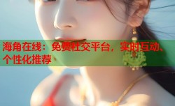 海角在线：免费社交平台，实时互动、个性化推荐