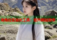 海角社区站长工具：提升网站效率