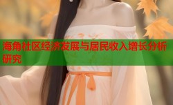 海角社区经济发展与居民收入增长分析研究