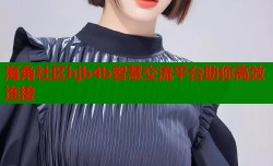 海角社区hjb4b智慧交流平台助你高效连接