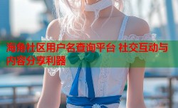 海角社区用户名查询平台 社交互动与内容分享利器