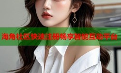 海角社区快速注册畅享智能互动平台