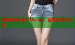 海角社区hjp216.cop：聚焦互动与分享