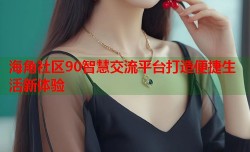 海角社区90智慧交流平台打造便捷生活新体验