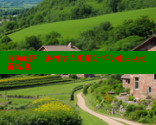 海角社区：海外华人视频分享与社交互动新高地. 海角社区网址 第2张