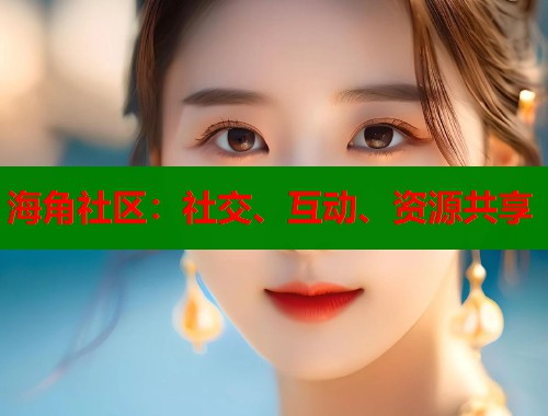 海角社区：社交、互动、资源共享  第1张