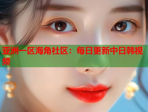 亚洲一区海角社区：每日更新中日韩视频  第1张