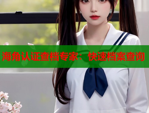 海角认证查档专家：快速档案查询  第1张