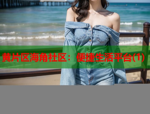 黄片区海角社区：便捷生活平台(1)  第1张
