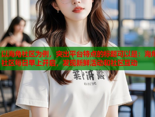 以海角社区为例，突出平台特点的标题可以是：海角社区每日早上开启，发现新鲜活动和社区互动  第2张