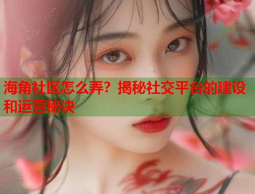 海角社区怎么弄？揭秘社交平台的建设和运营秘诀  第1张