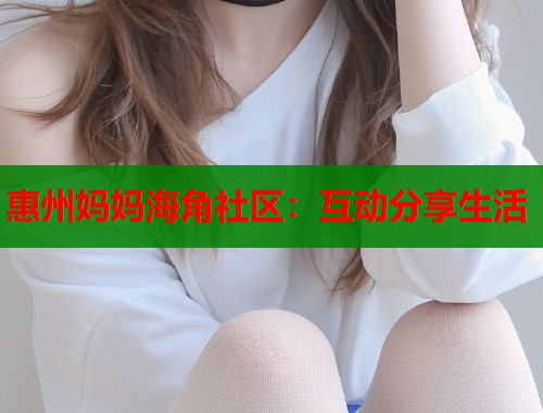 惠州妈妈海角社区：互动分享生活  第2张