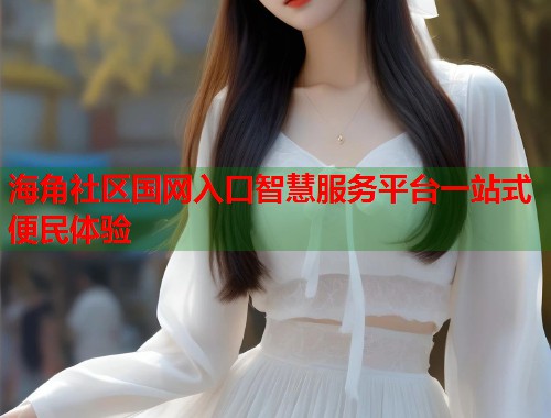 海角社区国网入口智慧服务平台一站式便民体验  第1张