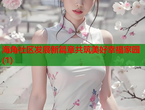 海角社区发展新篇章共筑美好幸福家园(1)  第1张