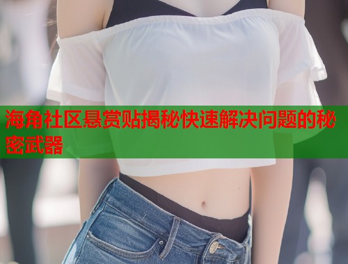 海角社区悬赏贴揭秘快速解决问题的秘密武器  第2张