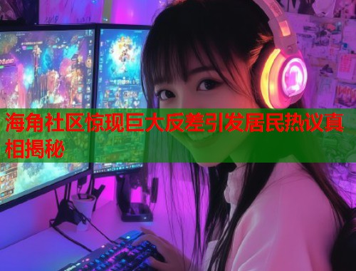 海角社区惊现巨大反差引发居民热议真相揭秘  第1张