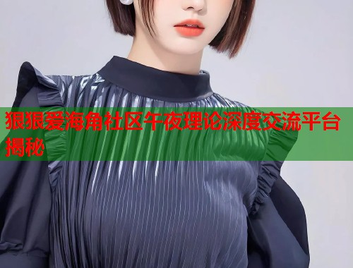 狠狠爱海角社区午夜理论深度交流平台揭秘  第2张